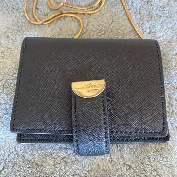 MARC JACOBS Half Moon Small Leather French Wallet - Picture 5 of 8